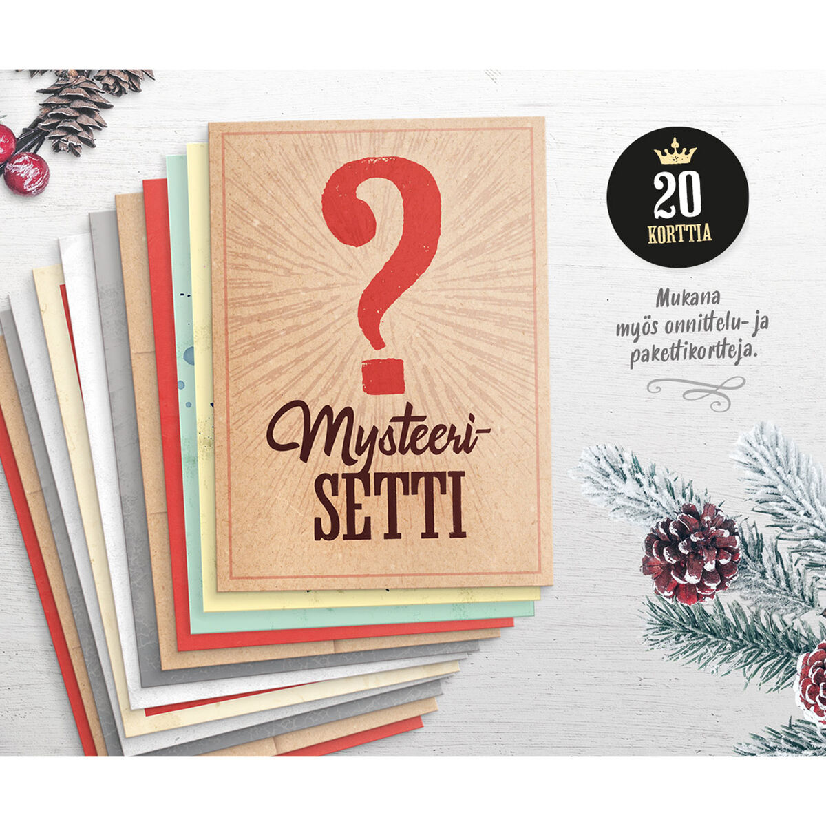 Mysteerisetti  – 20 korttia